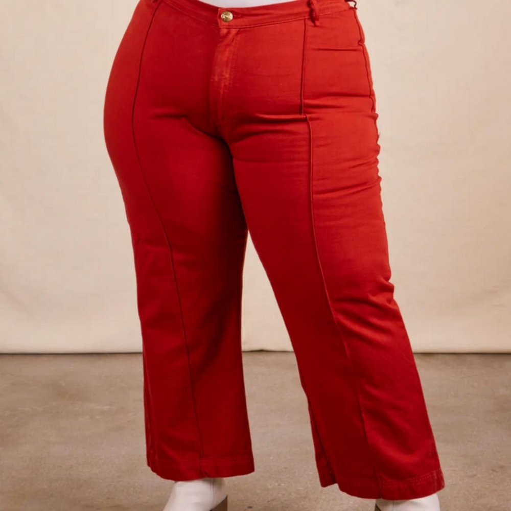 Big Bud Press Western Pants in Red 3xl NWOT